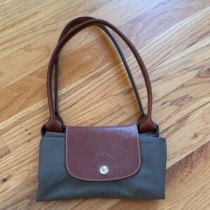 Longchamp Olive Green Mini Tote